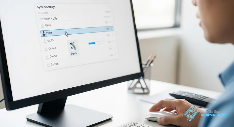 Hướng dẫn cách xóa tài khoản User hình ảnh minh họa chuyên sâu 2