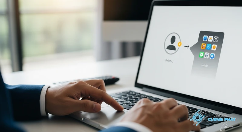 Hướng dẫn cách xóa tài khoản User hình ảnh minh họa chuyên sâu 3