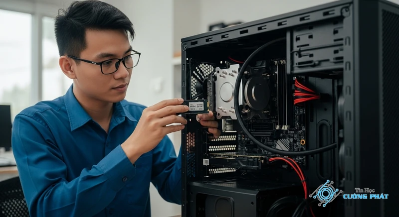 Hướng dẫn lắp thêm ổ cứng cho PC