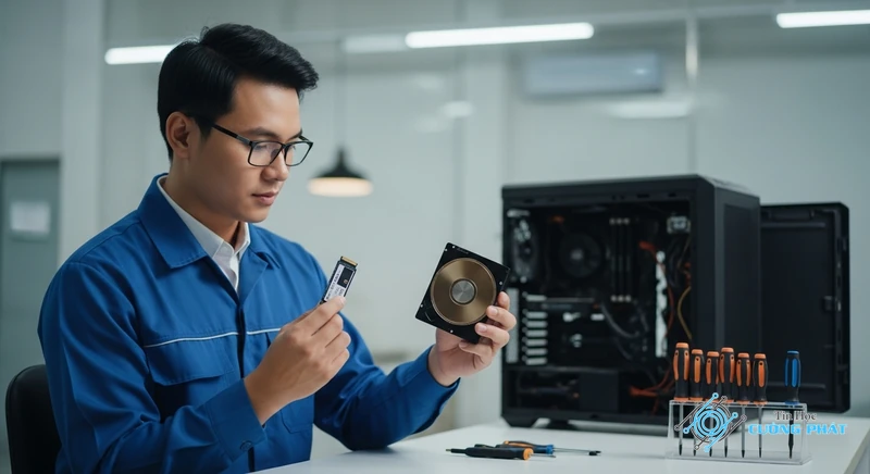 Hướng dẫn lắp thêm ổ cứng cho PC