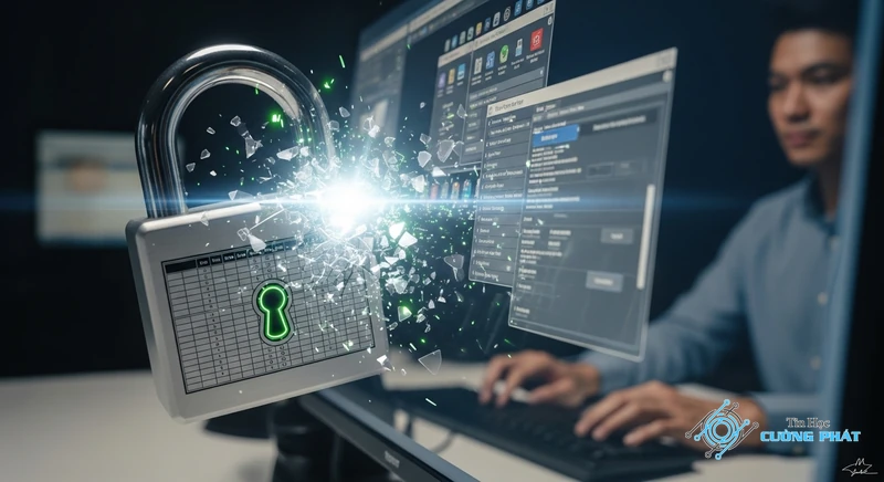 Ảnh đại diện Hướng Dẫn Phá Mật Khẩu Mở File Excel XLSX