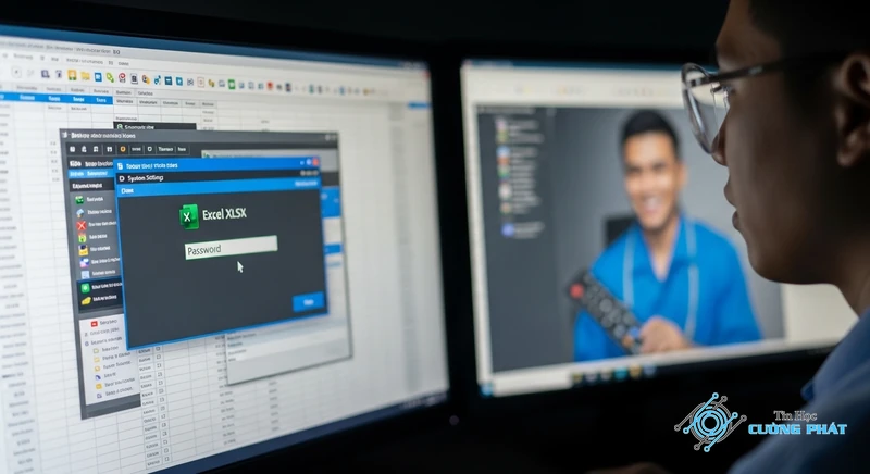 Hướng Dẫn Phá Mật Khẩu Mở File Excel XLSX hình ảnh minh họa chuyên sâu 1