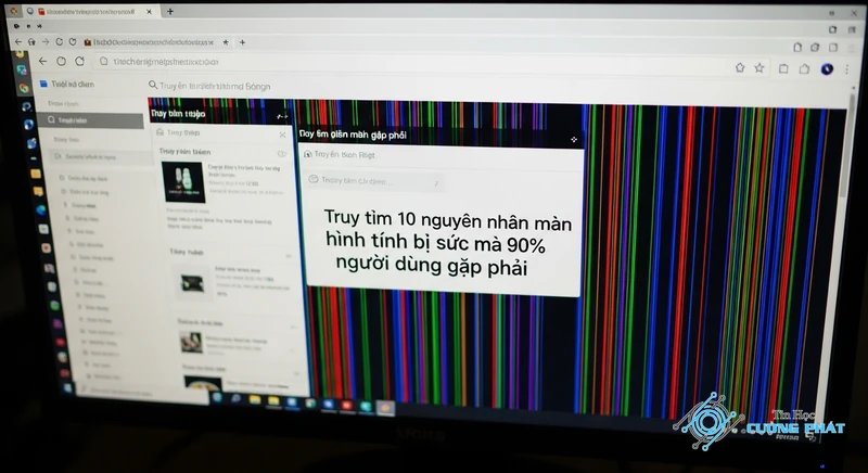 màn hình máy tính bị sọc hình ảnh minh họa chuyên sâu 3