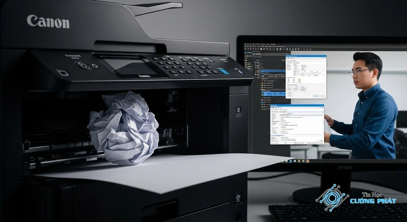 Ảnh đại diện Máy in Canon 2900 bị kẹt giấy