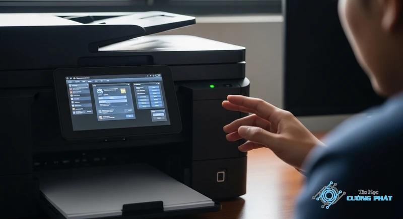 máy in nhận lệnh nhưng không in hình ảnh minh họa chuyên sâu 1