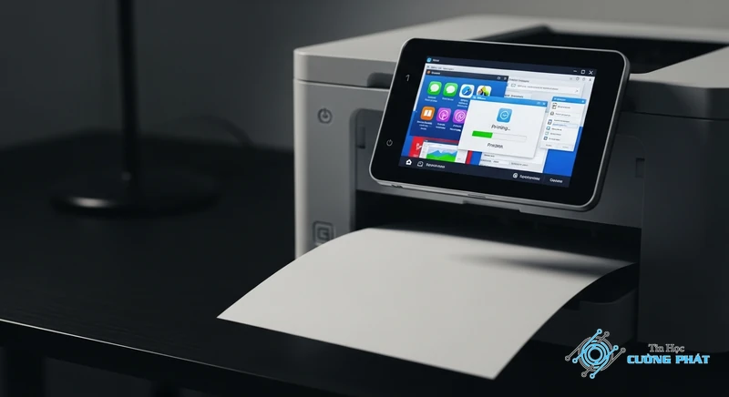 máy in nhận lệnh nhưng không in hình ảnh minh họa chuyên sâu 4