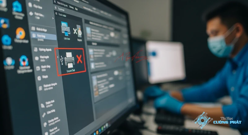 máy in nhận lệnh nhưng không in hình ảnh minh họa chuyên sâu 5