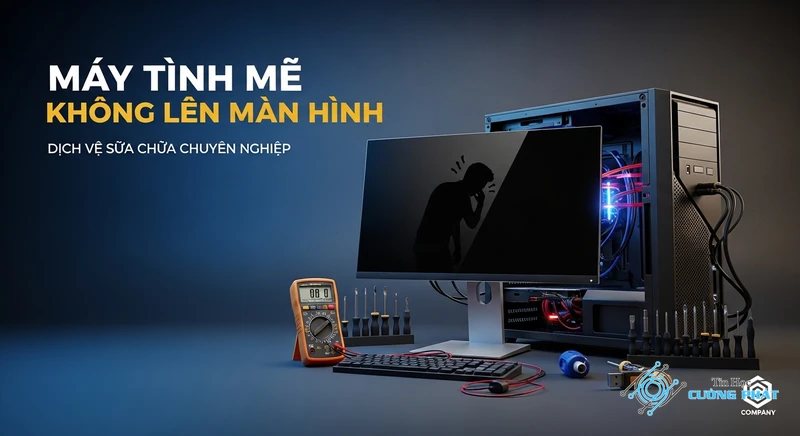 Ảnh đại diện Máy tính mở không lên màn hình