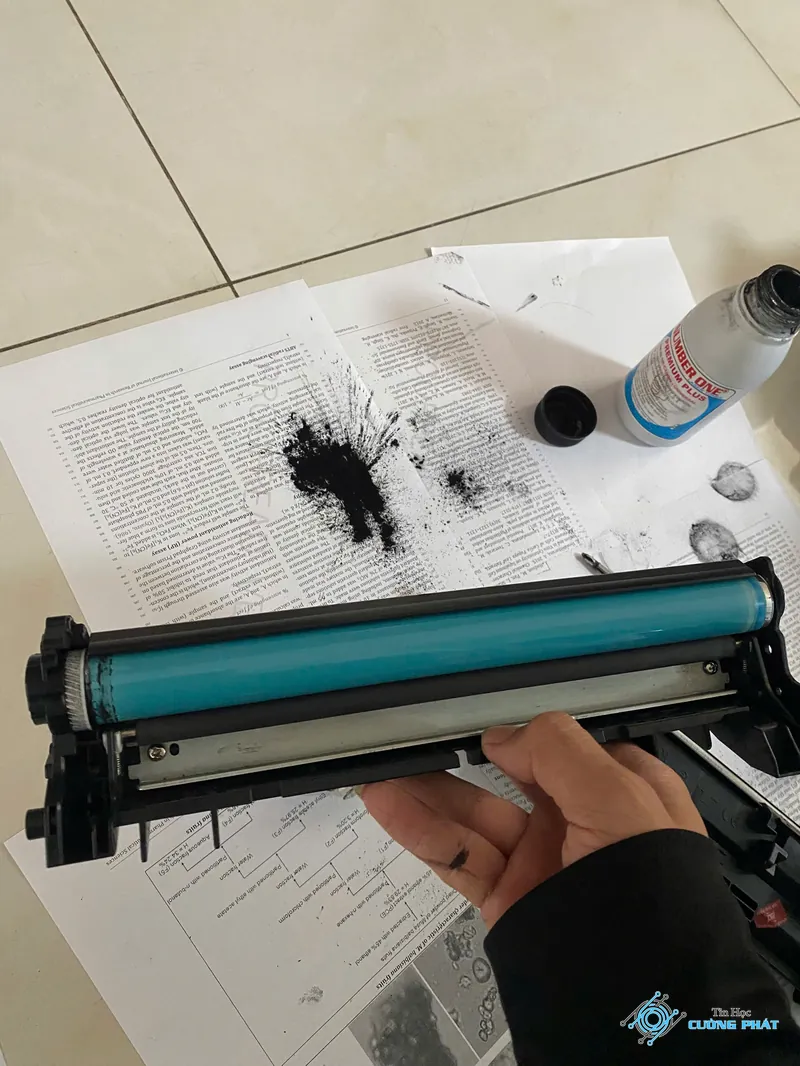 Nạp mực máy in canon 2900 hình ảnh minh họa chuyên sâu 3