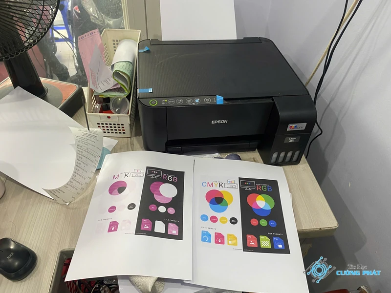 Nạp mực máy in epson hình ảnh minh họa chuyên sâu 1