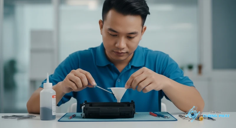nạp mực máy in quận 3