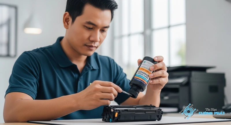 Nạp Mực Máy In Tại Nhà TPHCM