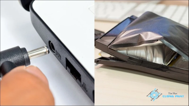 pin laptop bị phồng hình ảnh minh họa chuyên sâu 3