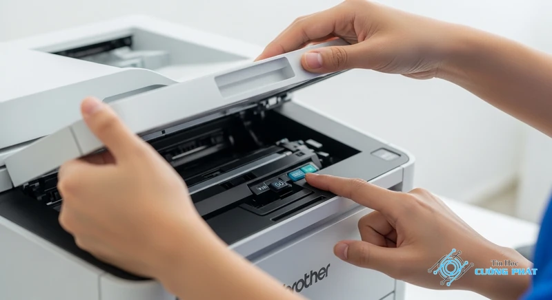 Reset Máy In Brother HL-L2321d