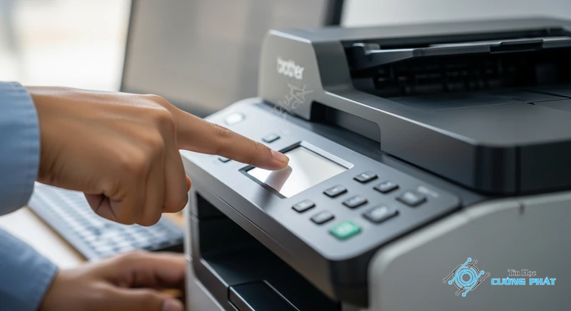 Reset máy in Brother L2701D/L2701DW