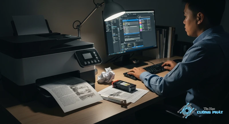 Sửa Máy in Bị Mờ Mực Sau Khi Thay Đổ Mực Mới hình ảnh minh họa chuyên sâu 3