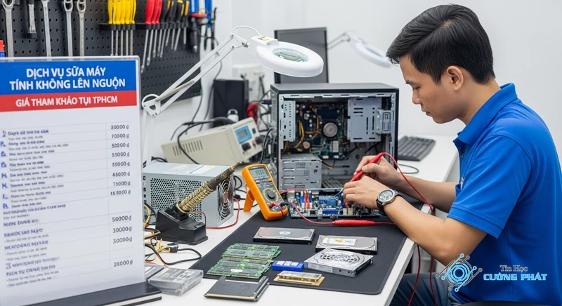 Sửa Máy Tính Không Lên Nguồn hình ảnh minh họa chuyên sâu 1