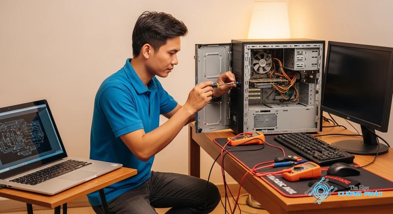 Sửa Máy Tính Không Lên Nguồn hình ảnh minh họa chuyên sâu 3