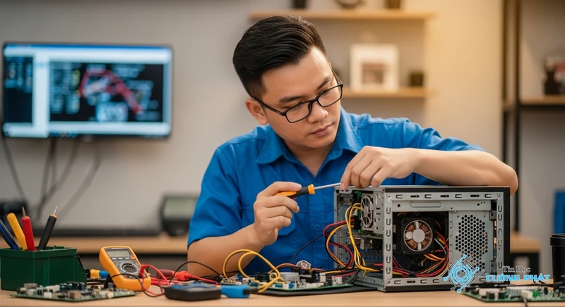 Sửa Máy Tính Không Lên Nguồn hình ảnh minh họa chuyên sâu 4