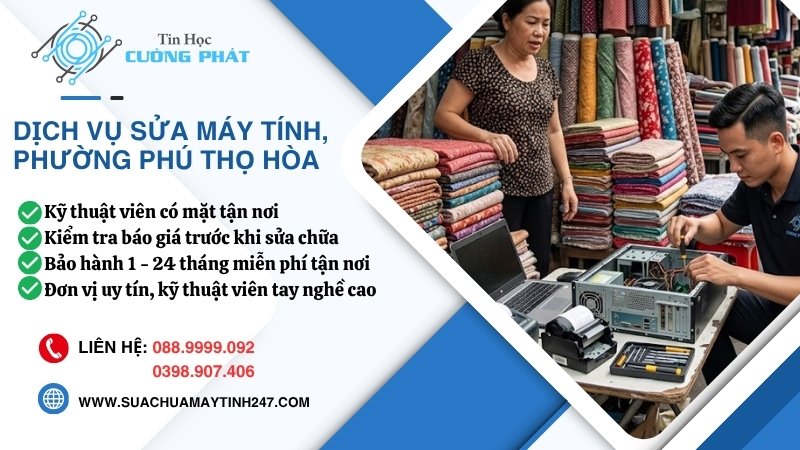 sửa máy tính phường phú thọ hòa
