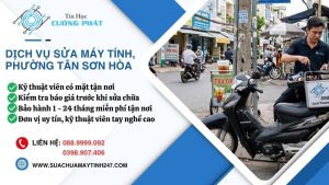 sửa máy tính phường tân sơn hòa