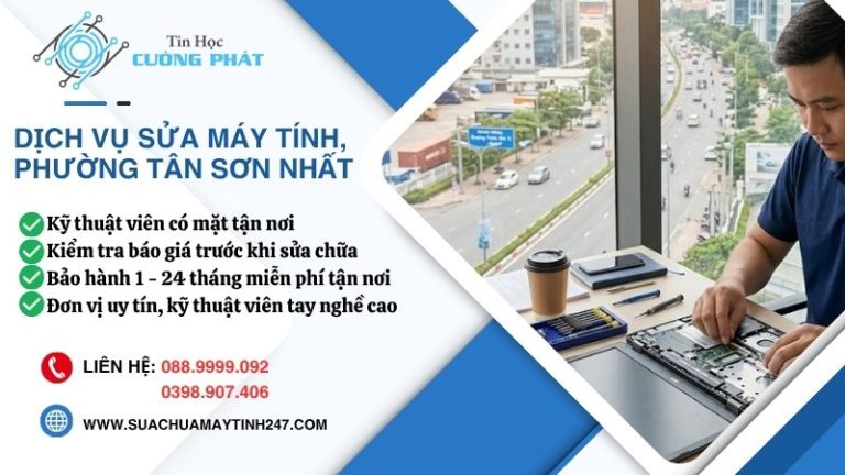 sửa máy tính phường tân sơn nhất