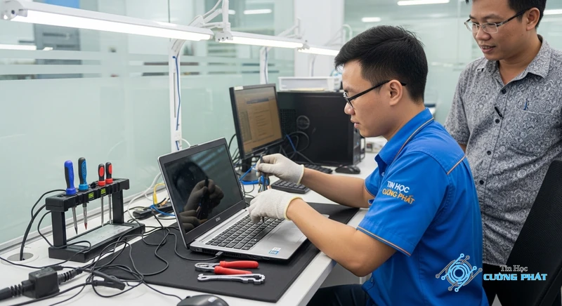 Thay màn hình Laptop Quận Tân Phú hình ảnh minh họa chuyên sâu 2