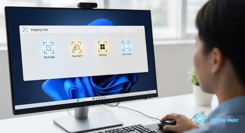 Tổng hợp các phím tắt Snipping Tool