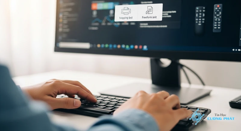 Tổng hợp các phím tắt Snipping Tool