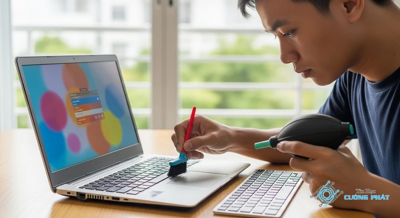 bàn phím laptop bị liệt một vài nút