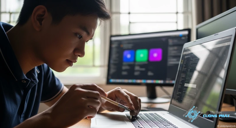 Ảnh đại diện bàn phím laptop bị liệt một vài nút