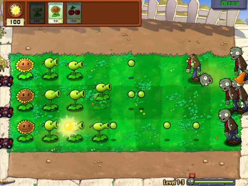 game Plants vs Zombies pc
