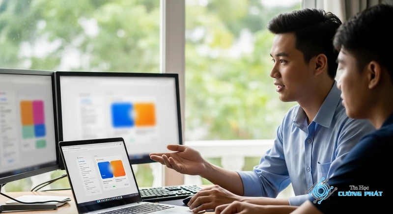 lỗi màn hình xanh chữ trắng