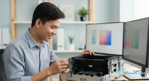 Ảnh đại diện máy in bị sọc đen