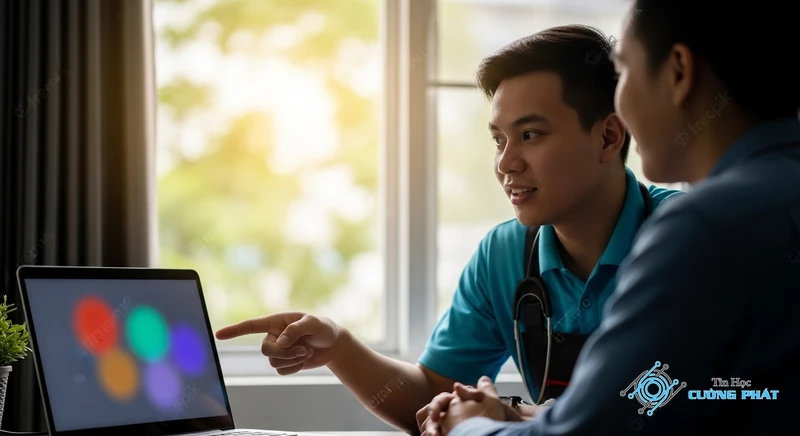 máy tính bị đơ màn hình không tắt được