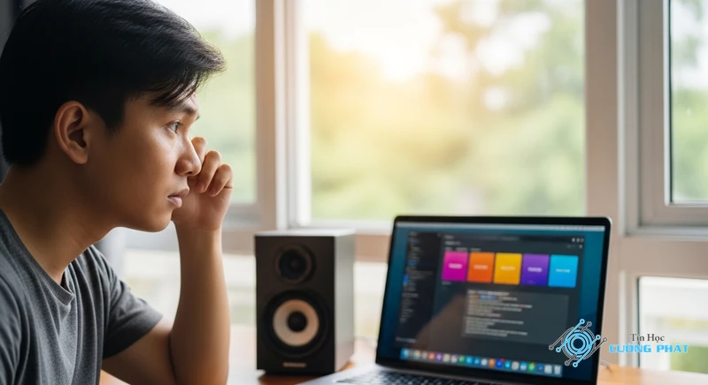 Ảnh đại diện máy tính bị mất âm thanh ở loa ngoài