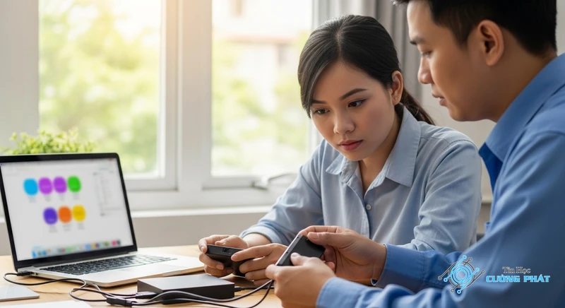 máy tính không nhận ổ cứng ngoài