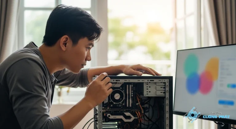 Ảnh đại diện máy tính lúc lên lúc không