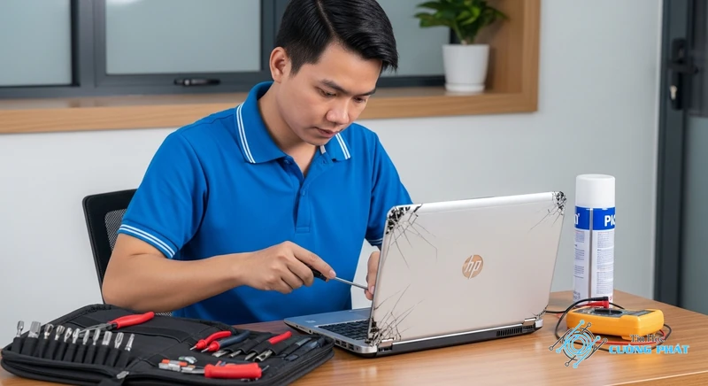 Sửa Bản Lề Laptop HP Pavilion