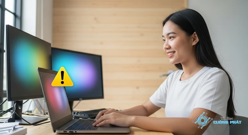 Sửa lỗi mạng máy tính bị chấm than vàng