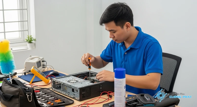 sửa máy tính quận Tân Phú