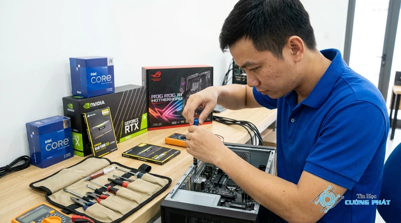 Cửa hàng lắp ráp PC Tân Phú