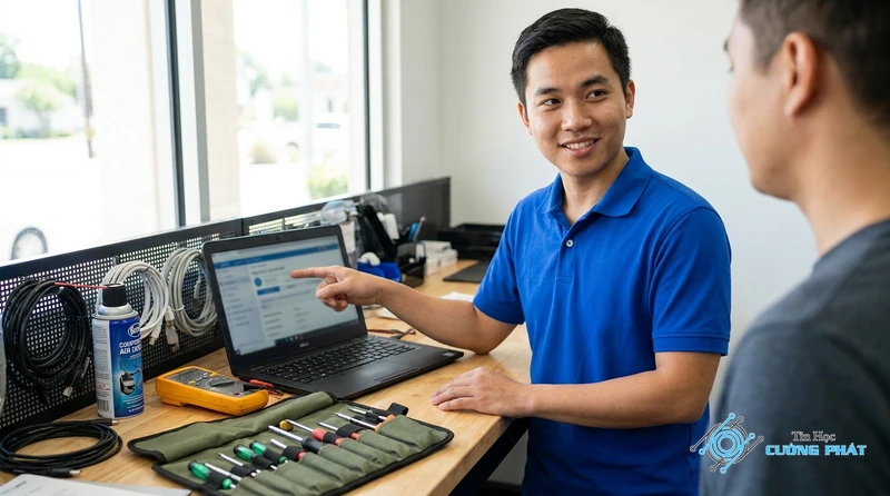 Cửa hàng sửa laptop Tân Phú