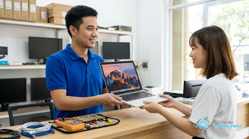 Cửa hàng sửa laptop Tân Phú