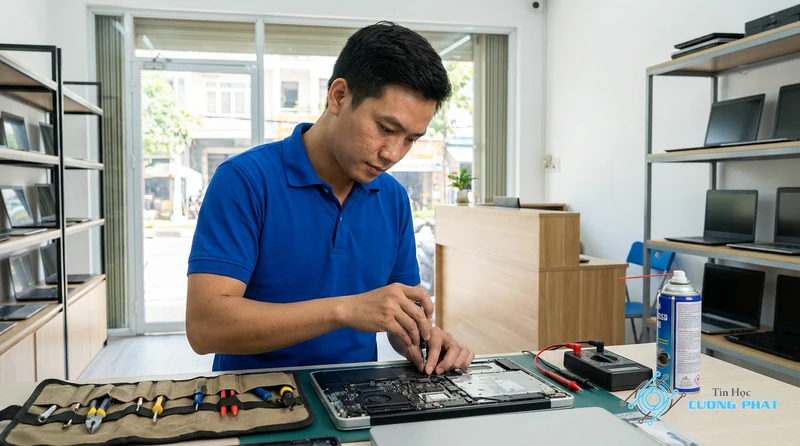 Cửa hàng sửa laptop Tân Phú