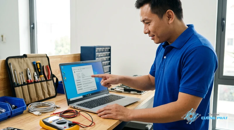 Cửa hàng sửa loa laptop bị rè Tân Phú