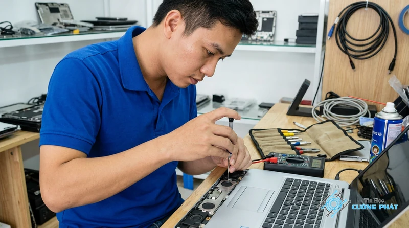 Cửa hàng sửa loa laptop bị rè Tân Phú