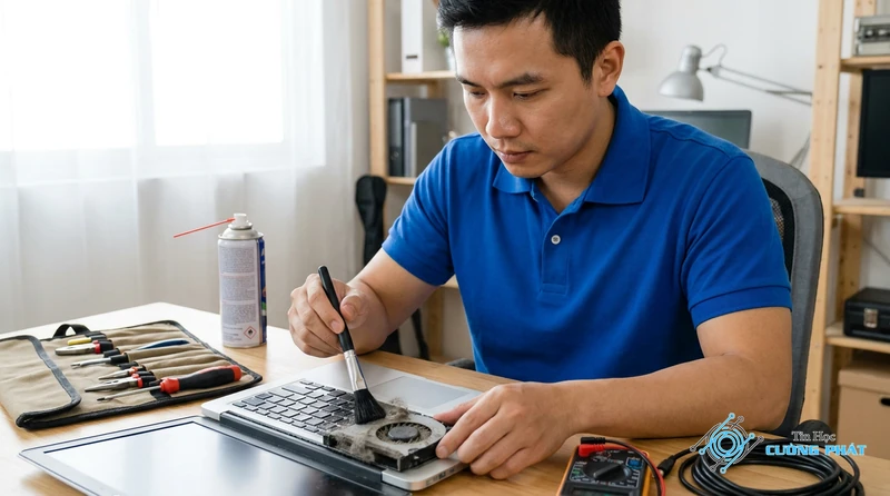 Cửa hàng sửa lỗi quạt tản nhiệt laptop kêu to