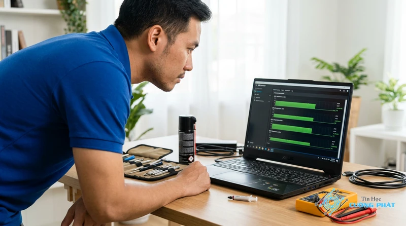 Cửa hàng sửa lỗi quạt tản nhiệt laptop kêu to