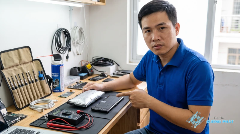 Cửa hàng thay pin Laptop Tân Phú